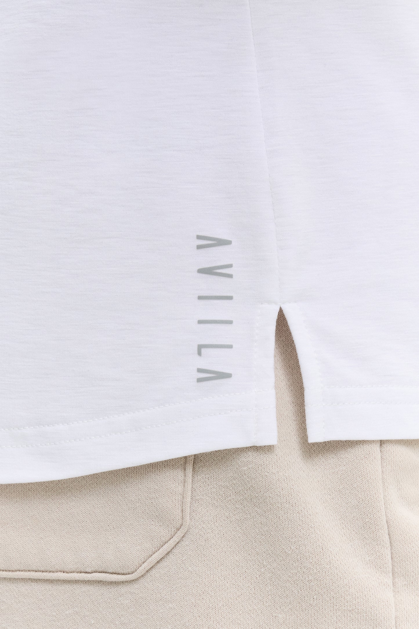 Short Sleeve Split Hem T-Shirt