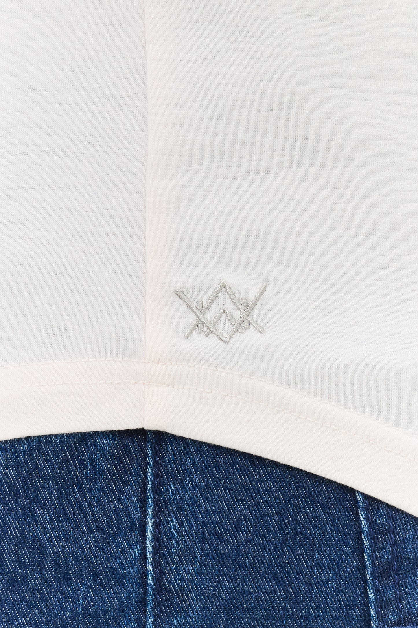 Long Sleeve Drop Hem T-Shirt