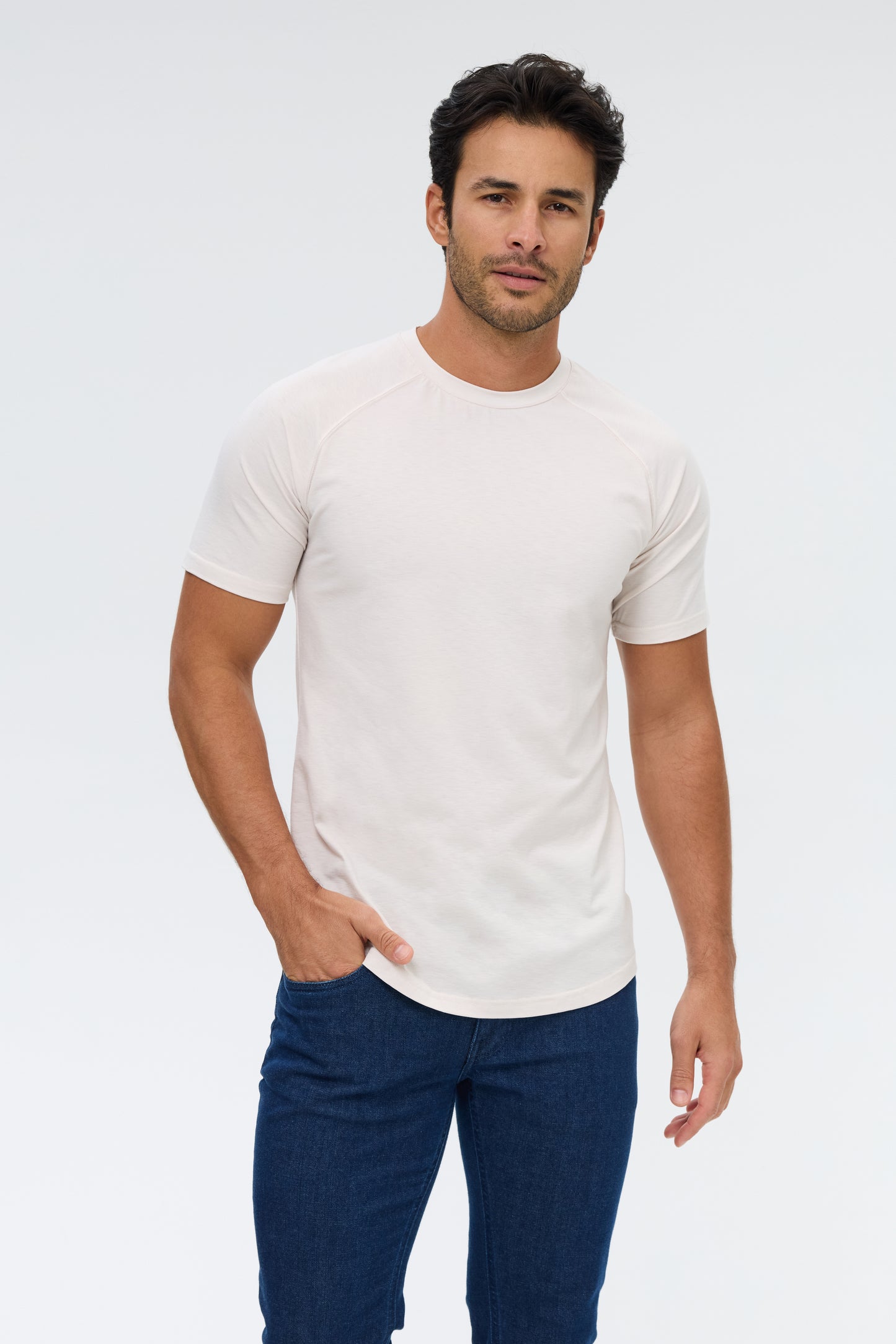 The Morning Routine Tee - Short Sleeve Curved Hem