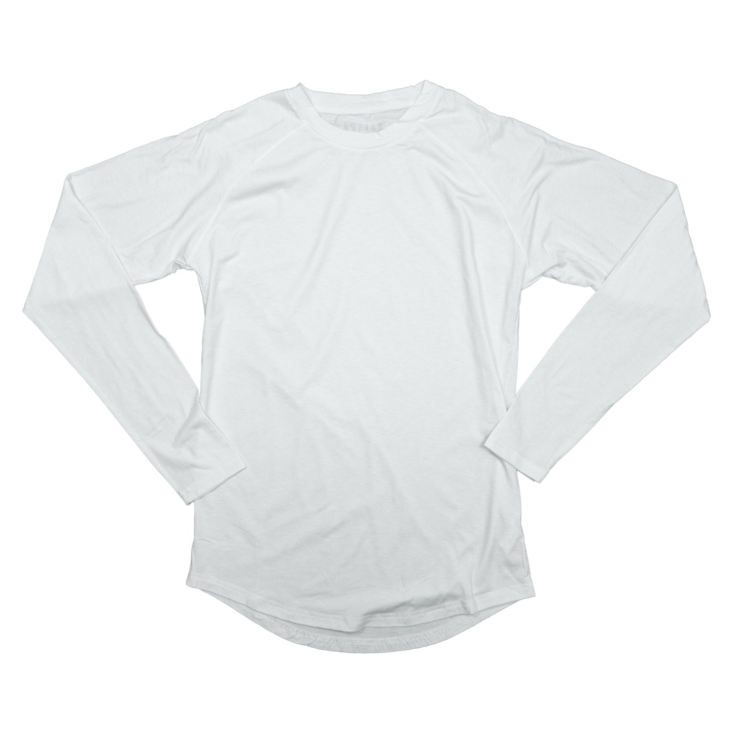 Long Sleeve Drop Hem T-Shirt