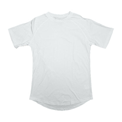 Short Sleeve Drop Hem T-Shirt