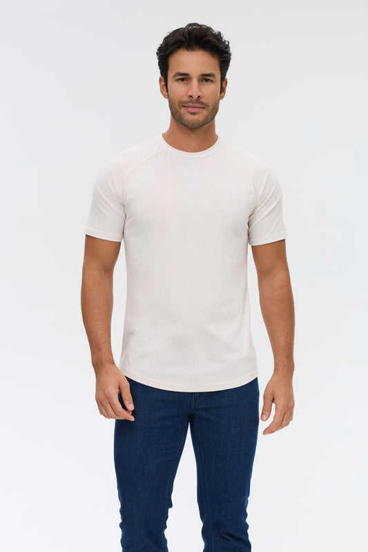 Obsidian Tee - Short Sleeve Drop Hem