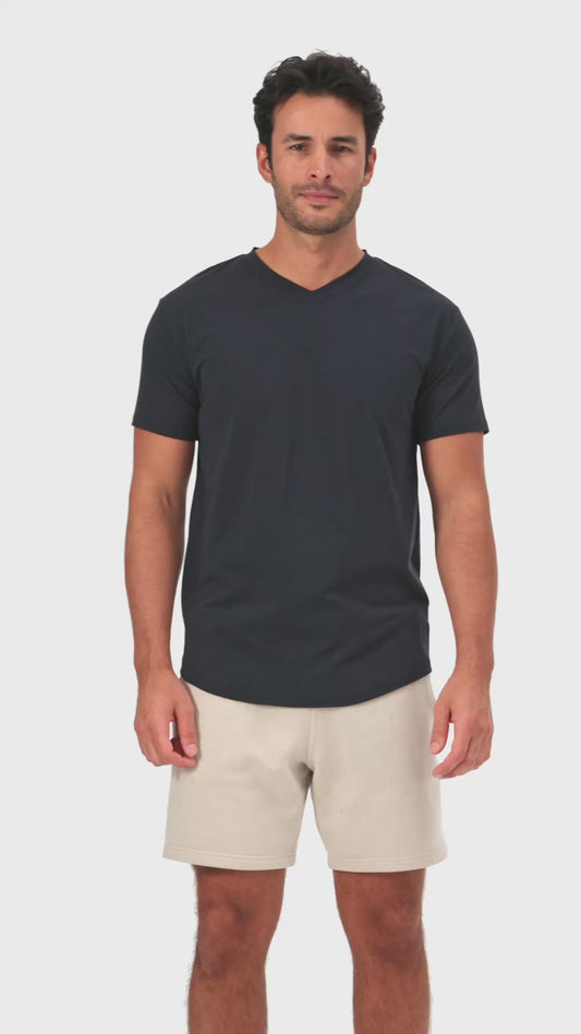 Short Sleeve V-Neck